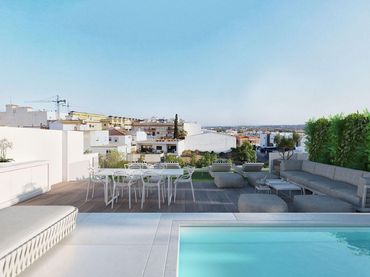 Penthouse mit Pool zum Verkauf in Benijófar
