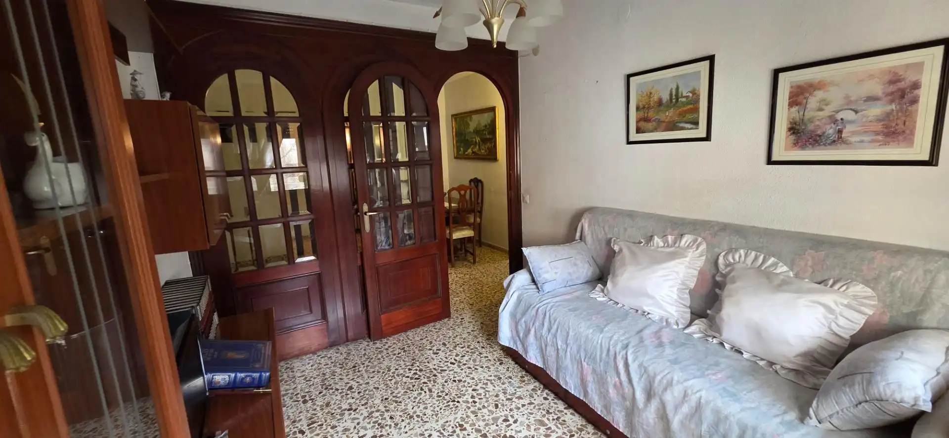 Living room of Flat for sale in Sevilla  with Terrace