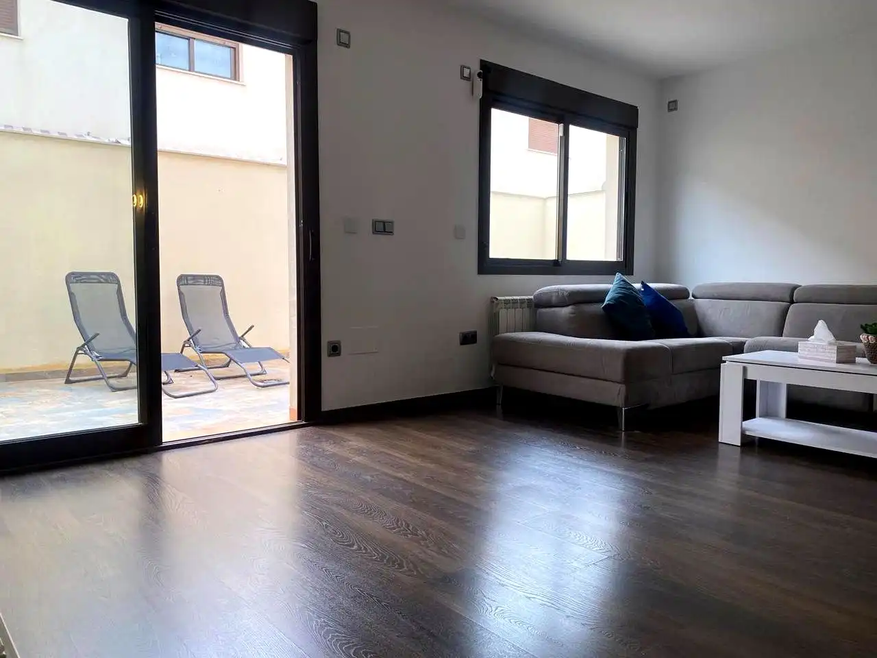 Sala d'estar de Casa o xalet en venda en San Javier amb Aire condicionat, Calefacció i Jardí privat