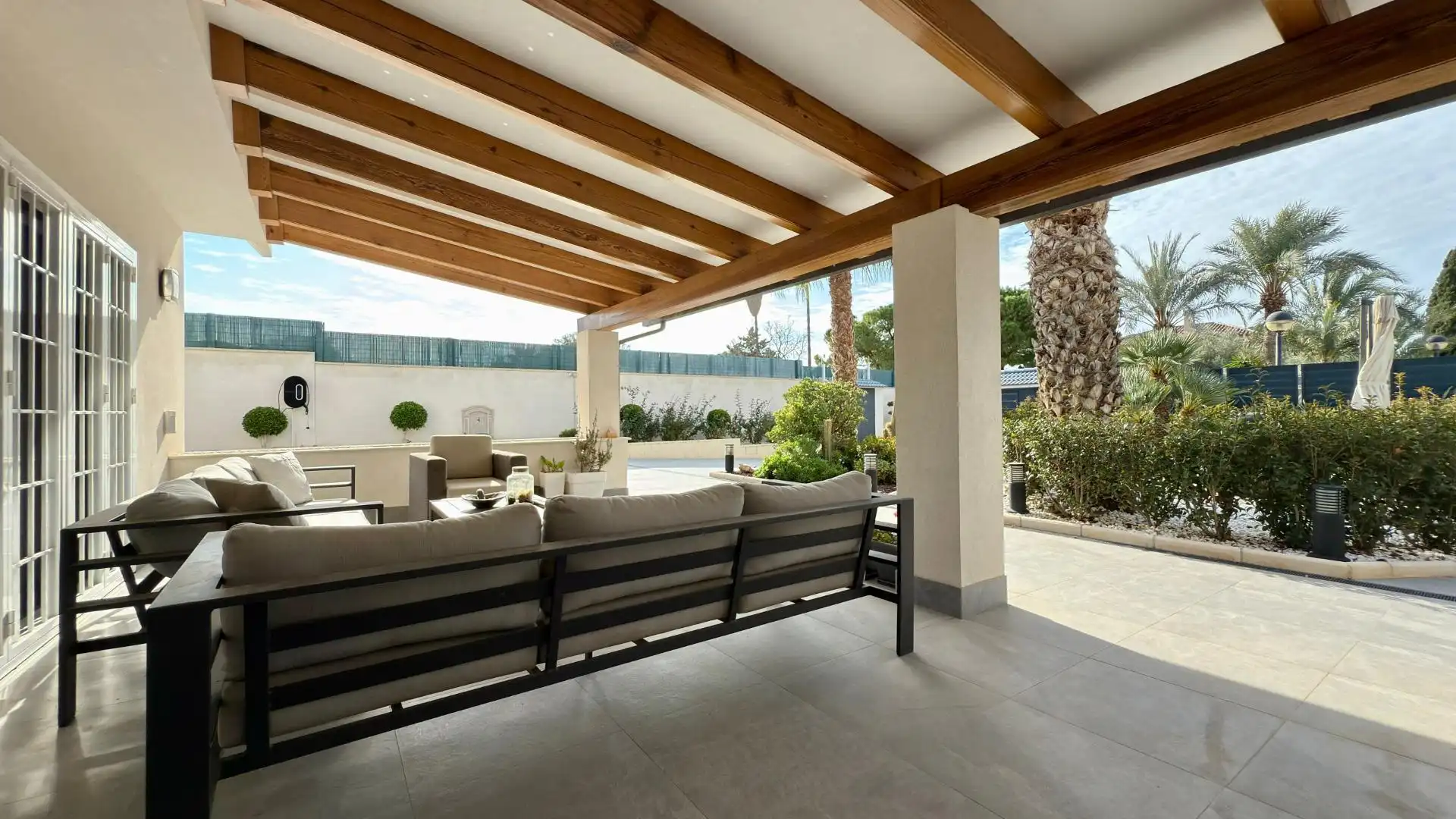 Terraza de Casa o chalet en venta en Sant Joan d'Alacant con Aire acondicionado, Calefacción y Jardín privado