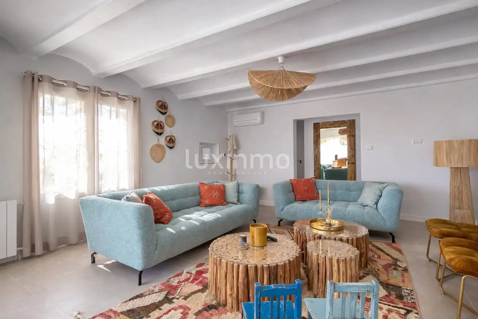 Sala de estar de Casa o chalet en venta en Altea con Aire acondicionado, Calefacción y Terraza