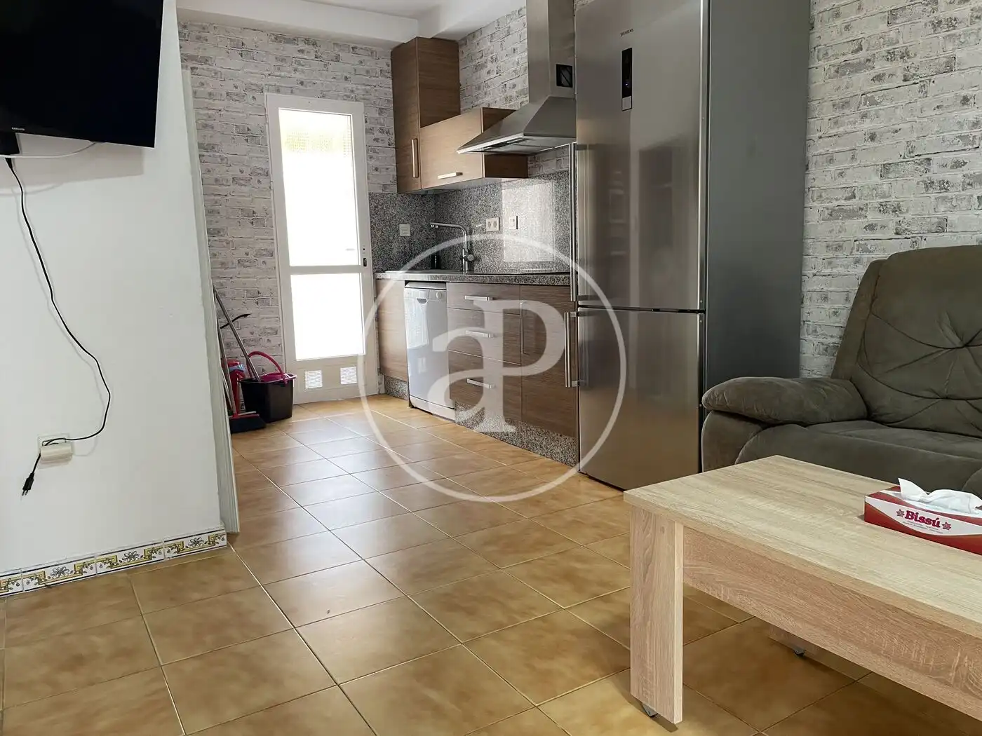 Cocina de Dúplex de alquiler en Santa Pola con Aire acondicionado, Calefacción y Terraza