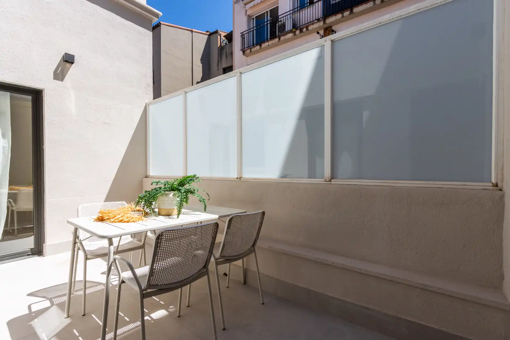 Terrasse von Wohnung zum Verkauf in Terrassa mit Klimaanlage, Heizung und Terrasse