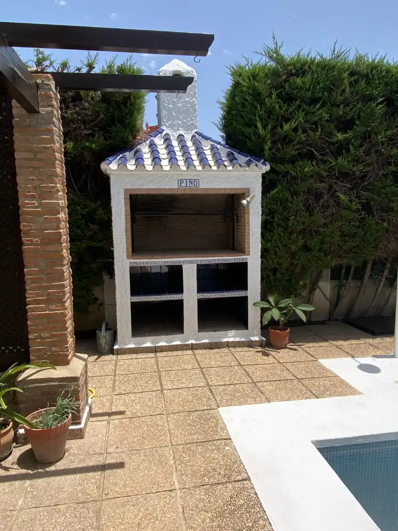 Garden of Houses for sale in Fuengirola  with Air Conditioner, Private garden and Swimming Pool