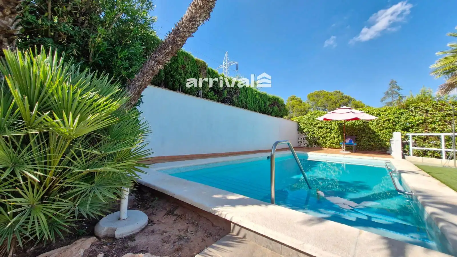 Piscina de Casa o chalet en venta en Paterna con Aire acondicionado, Jardín privado y Terraza
