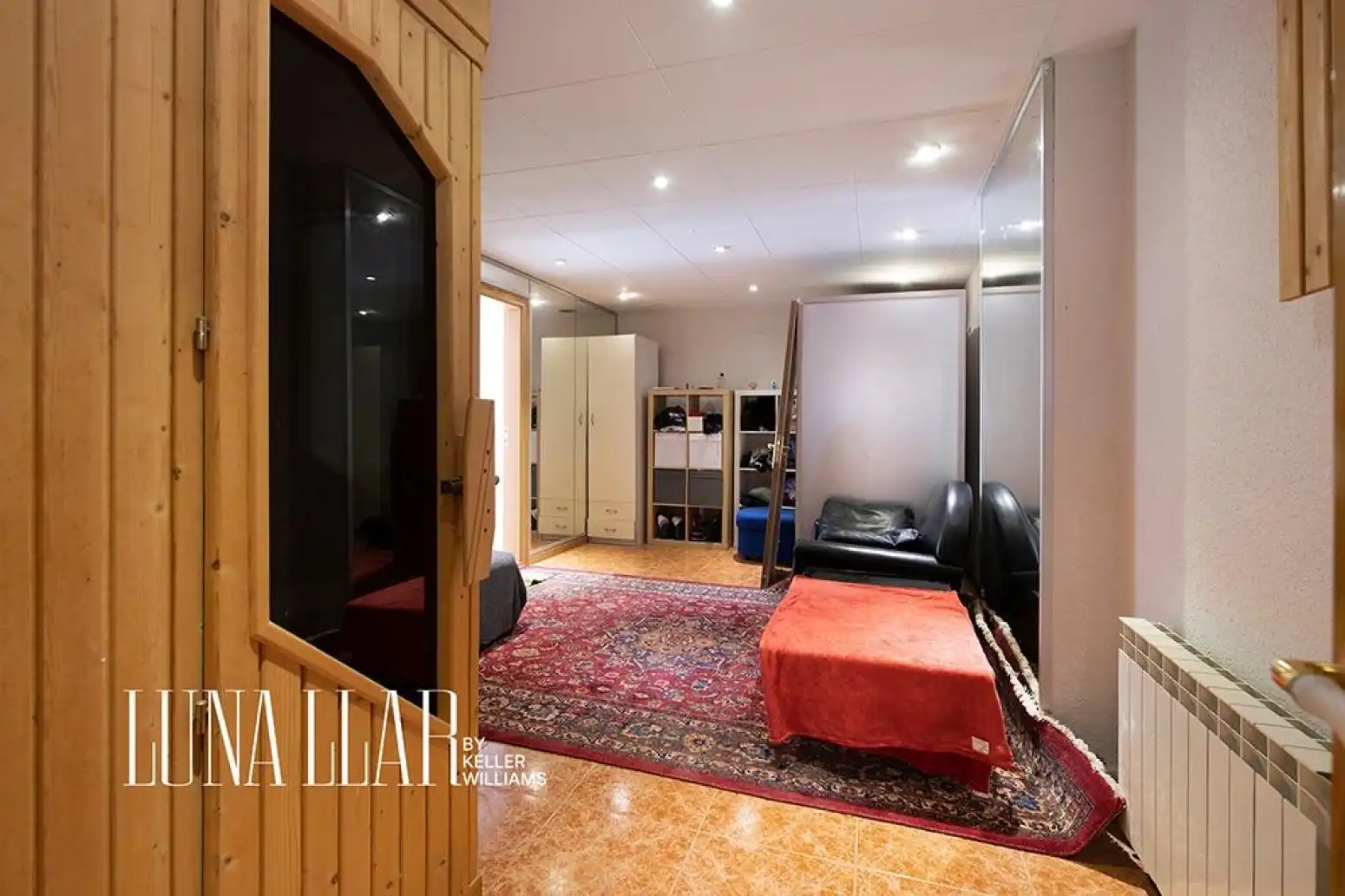Bedroom of Houses for sale in Castelldefels  with Air Conditioner, Heating and Terrace