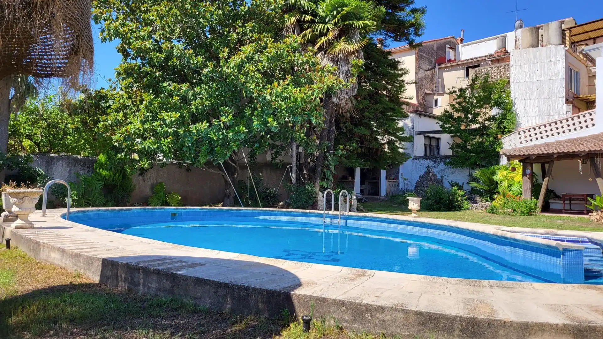 Piscina de Casa o xalet en venda en Atzeneta d'Albaida amb Terrassa, Traster i Piscina