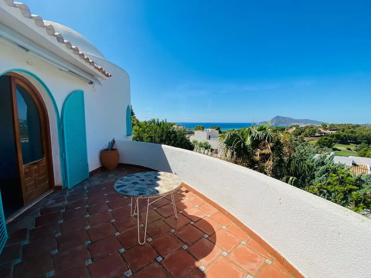 Terrassa de Casa o xalet en venda en Altea amb Calefacció, Jardí privat i Terrassa