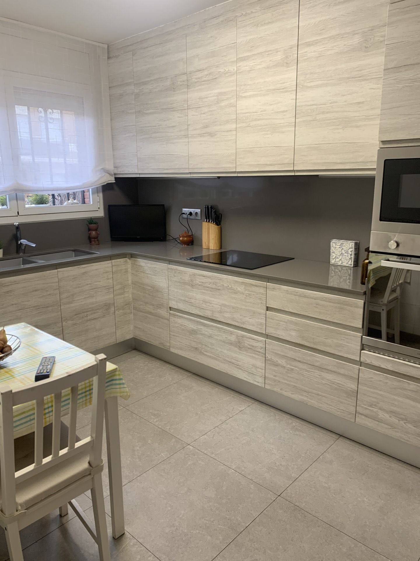Kitchen of Single-family semi-detached for sale in Abrera  with Heating, Terrace and Storage room