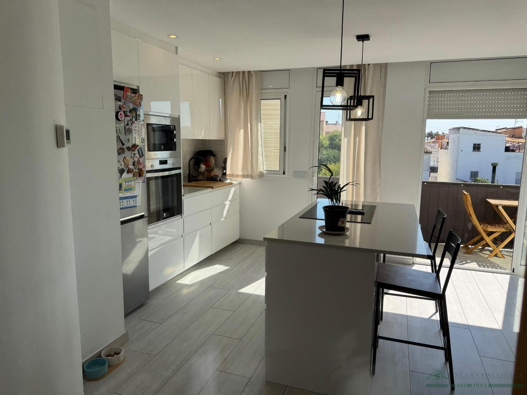 Kitchen of Attic for sale in Calonge i Sant Antoni  with Heating, Terrace and Balcony