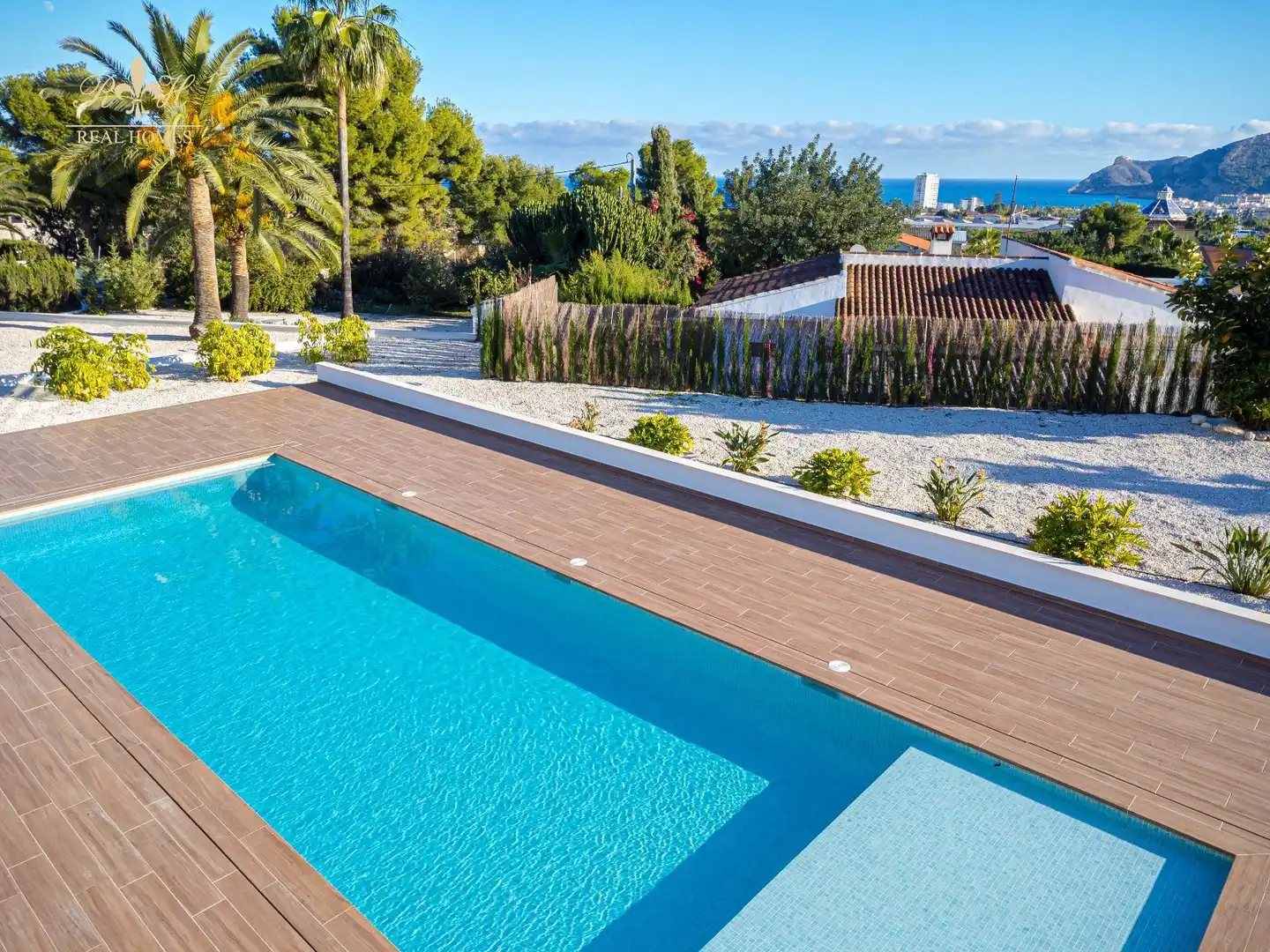 Piscina de Casa o chalet en venta en Villajoyosa / La Vila Joiosa con Aire acondicionado, Calefacción y Terraza