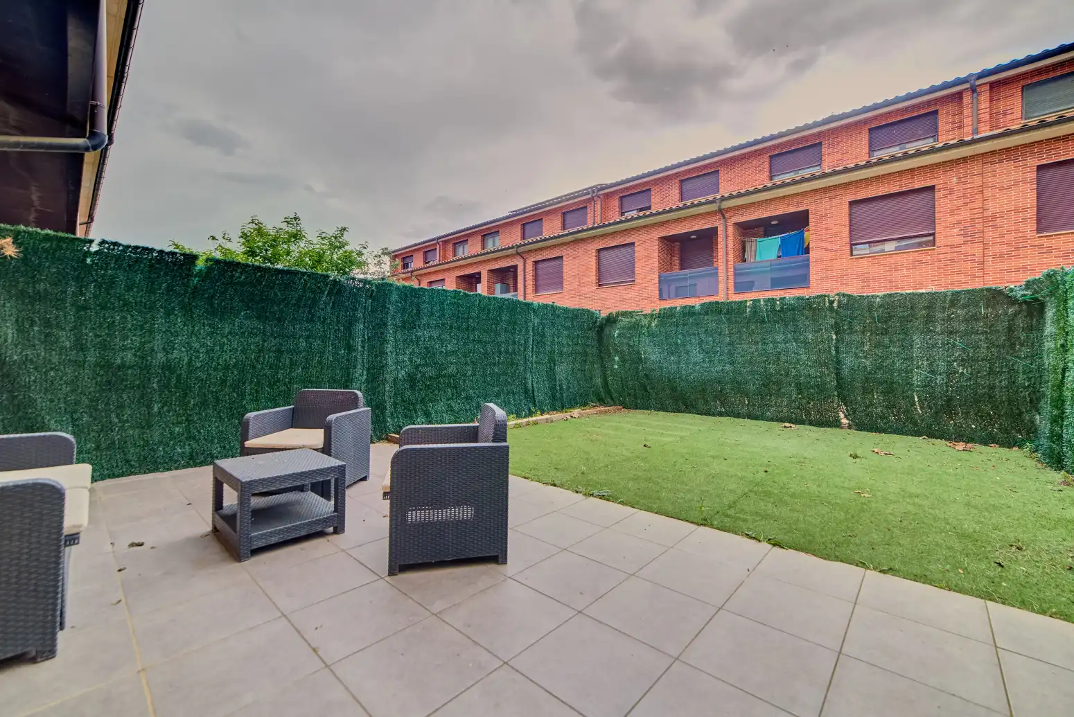 Terraza de Casa adosada en venta en Olite / Erriberri con Calefacción, Jardín privado y Parquet
