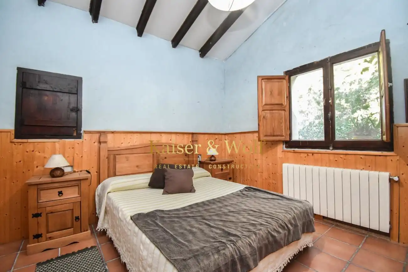 Schlafzimmer von Country house zum Verkauf in Elche / Elx mit Klimaanlage, Privatgarten und Terrasse