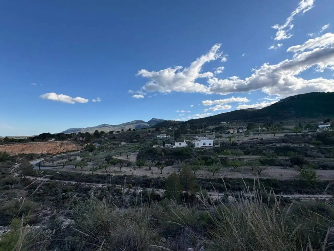 Vista exterior de Finca rústica en venda en Castalla amb Calefacció, Jardí privat i Terrassa
