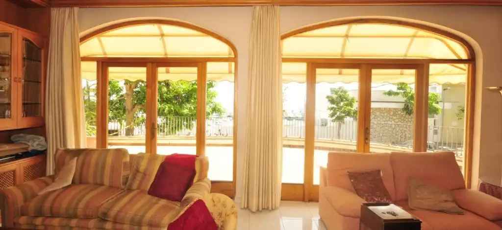 Sala d'estar de Casa o xalet en venda en  Palma de Mallorca amb Jardí privat i Terrassa