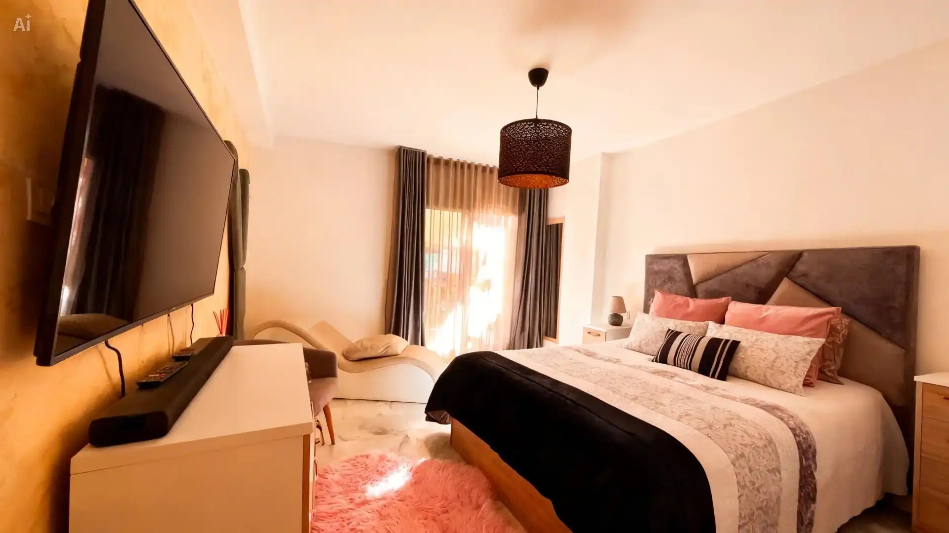 Habitación de Apartamento en venta en Marbella con Aire acondicionado, Calefacción y Jardín privado