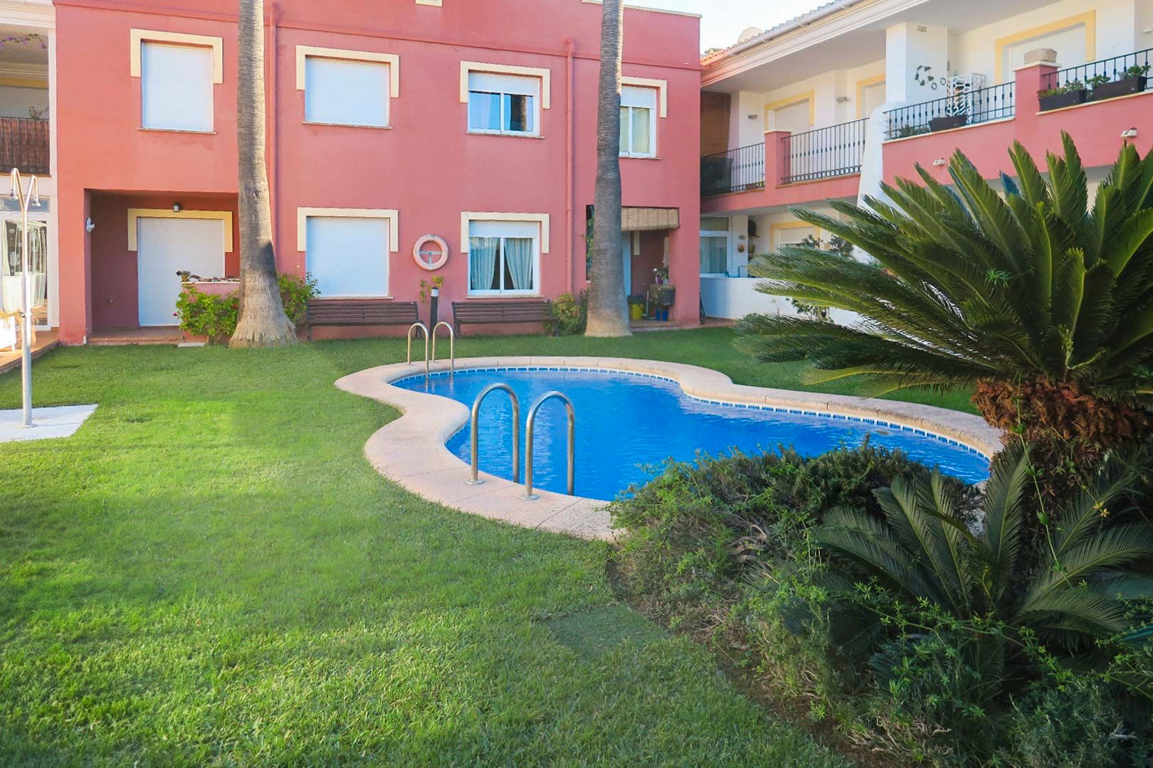 Swimming pool of Flat for sale in Dénia  with Heating, Private garden and Terrace