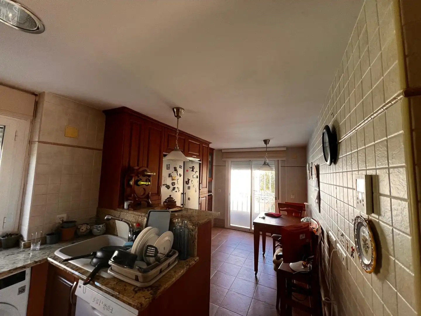 Cocina de Casa adosada en venta en Pozuelo del Rey con Calefacción, Piscina y Amueblado