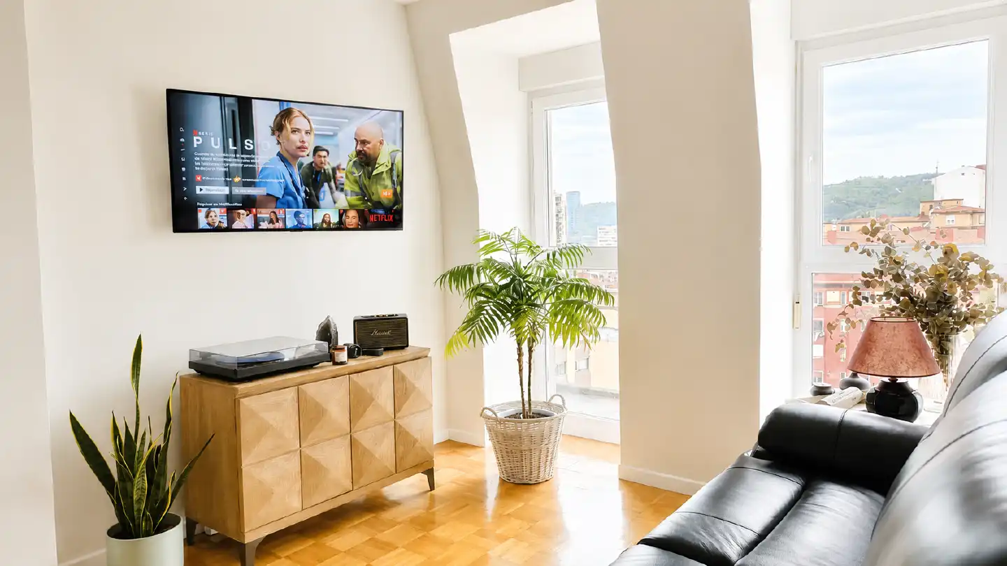 Living room of Flat for sale in Bilbao 