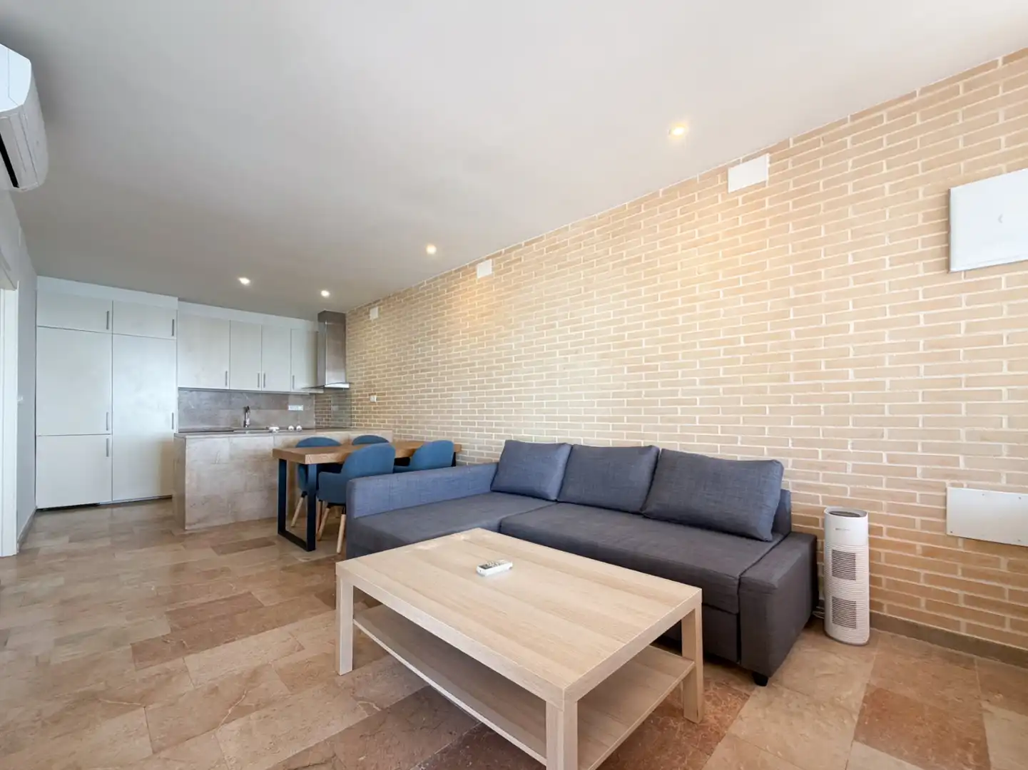 Living room of Apartments for rent in El Campello  with Air Conditioner, Private garden and Terrace