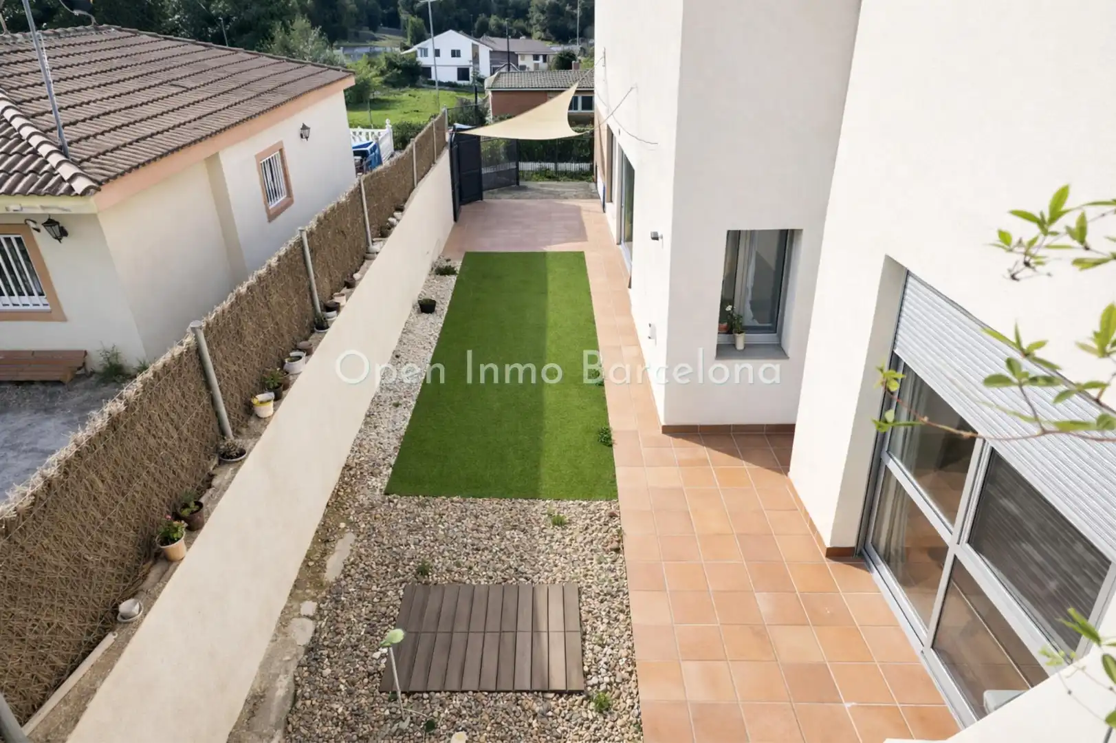 Terrassa de Casa o xalet en venda en Canyelles amb Aire condicionat, Calefacció i Jardí privat