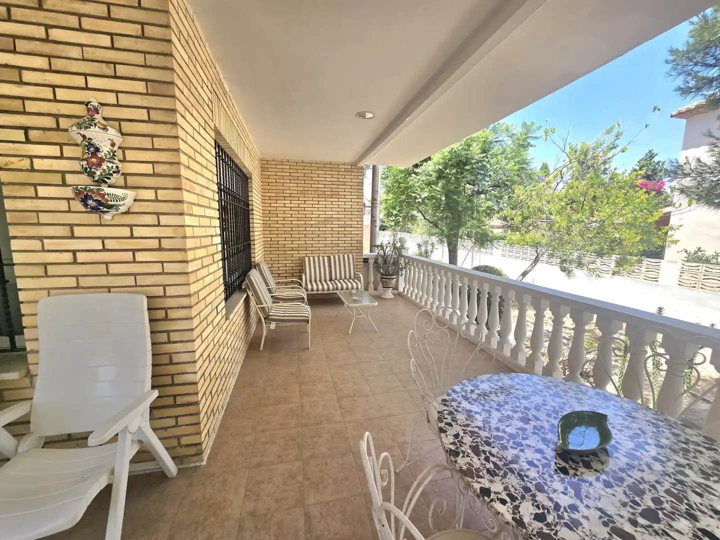 Terraza de Casa o chalet en venta en L'Eliana con Calefacción, Jardín privado y Terraza