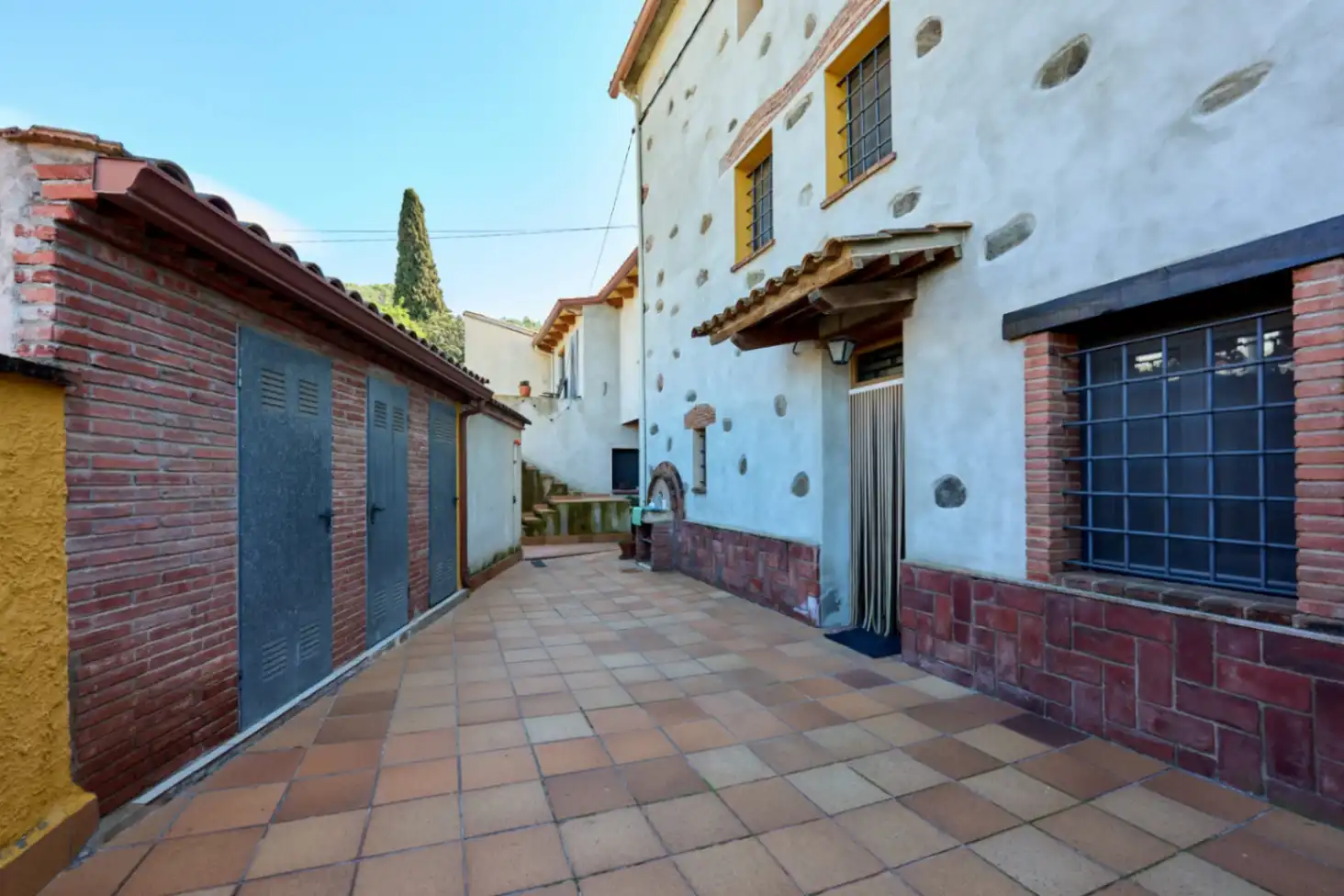 Vista exterior de Finca rústica en venta en L'Ametlla del Vallès con Calefacción, Terraza y Trastero