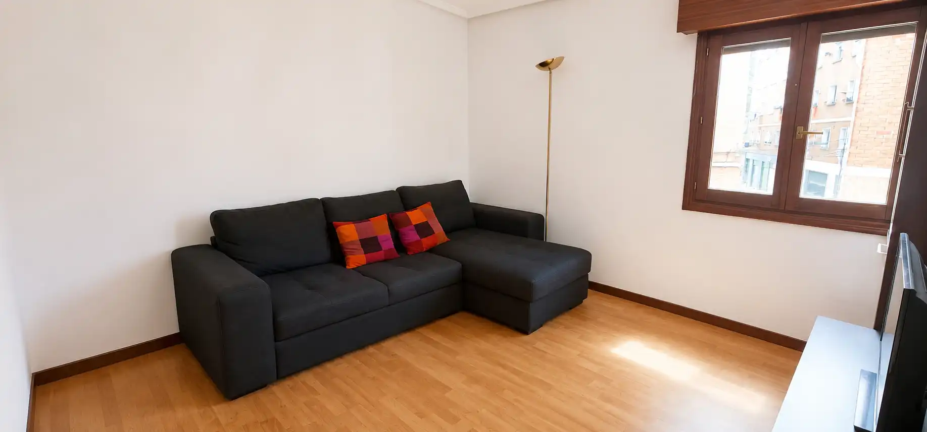 Sala de estar de Piso en venta en Bilbao  con Calefacción