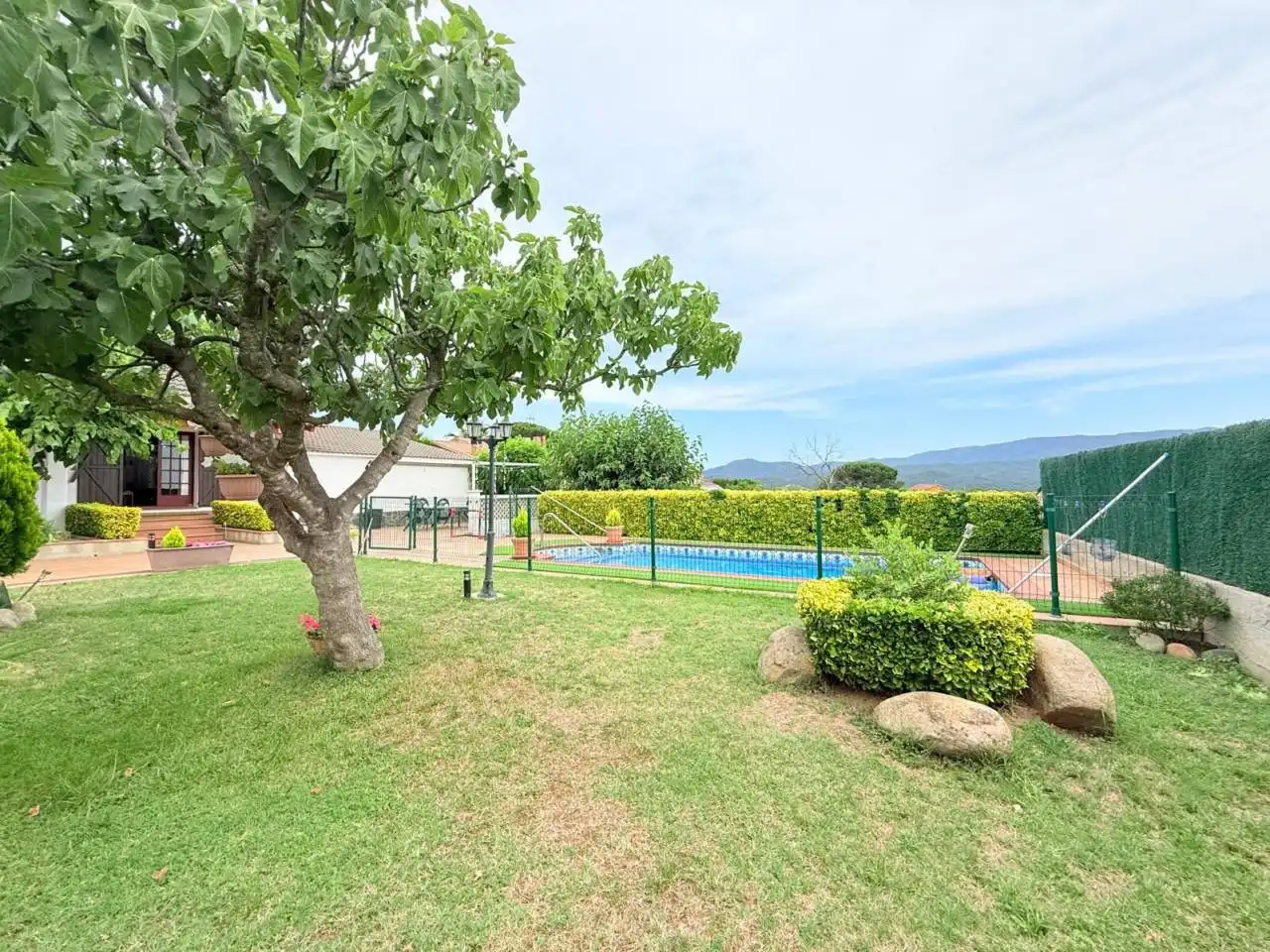 Jardín de Casa o chalet en venta en Riells i Viabrea con Aire acondicionado, Calefacción y Jardín privado