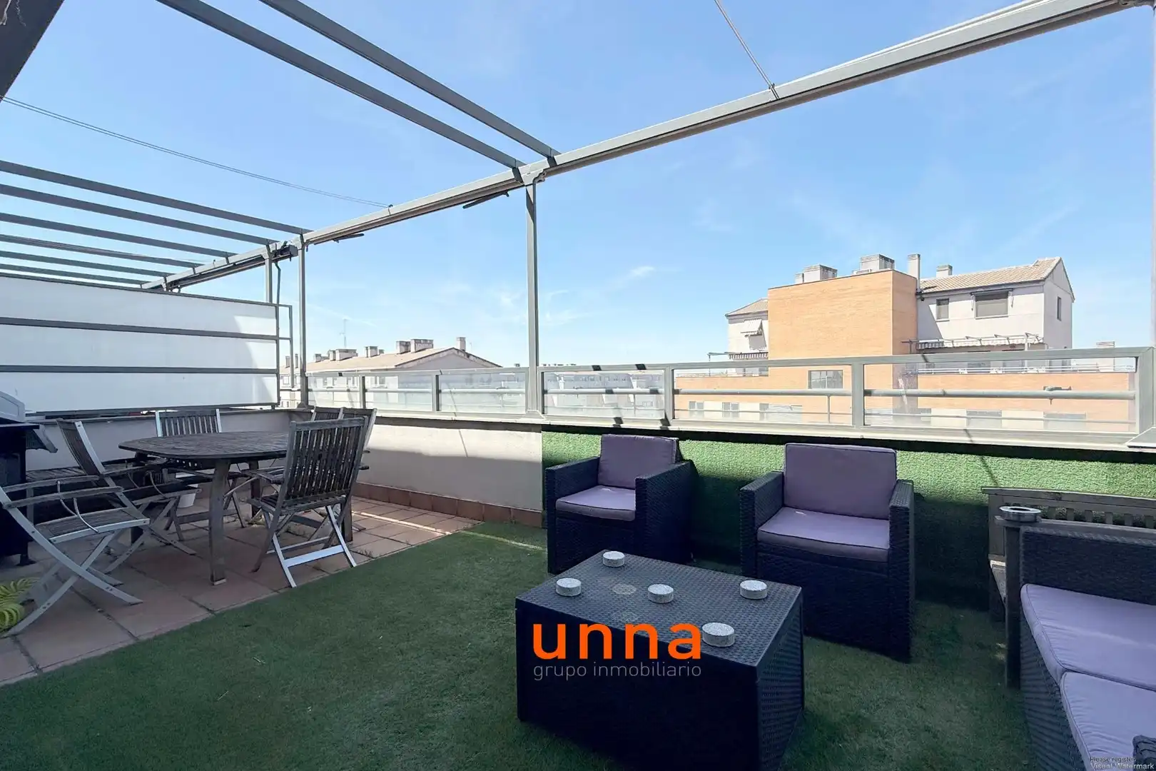 Terraza de Ático en venta en Alcorcón con Aire acondicionado, Calefacción y Parquet