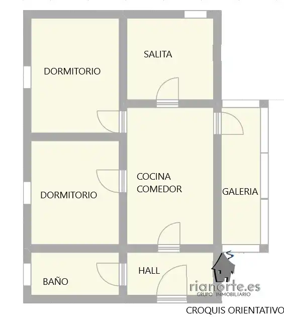 Piso en venta en Ribadesella con Calefacción