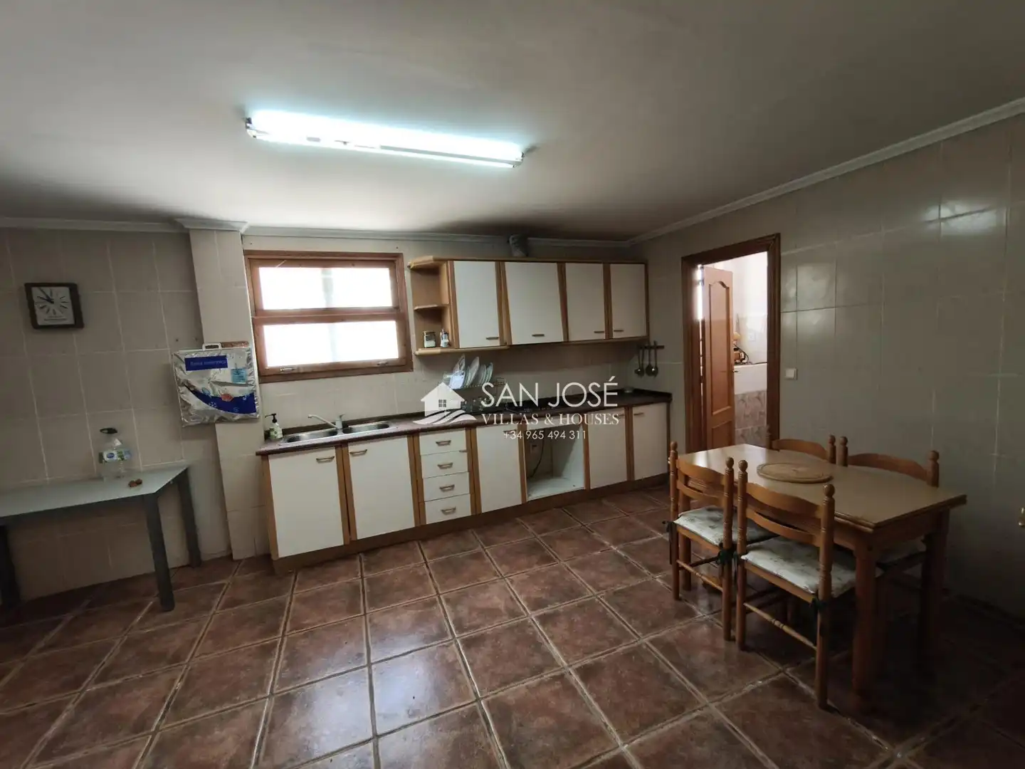 Cocina de Casa o chalet en venta en Aspe con Terraza, Trastero y Piscina