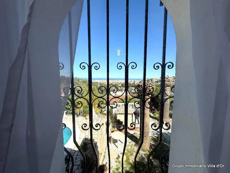 Balcony of Houses for sale in Dénia  with Air Conditioner, Heating and Private garden