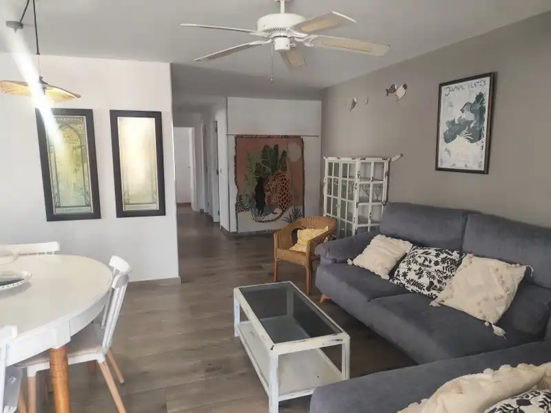 Sala de estar de Apartamento en venta en Cullera con Aire acondicionado, Calefacción y Parquet