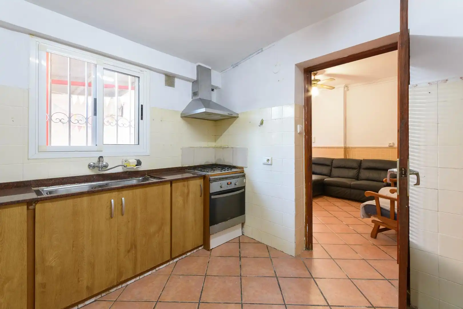 Cocina de Casa o chalet en venta en Gandia con Aire acondicionado, Calefacción y Terraza