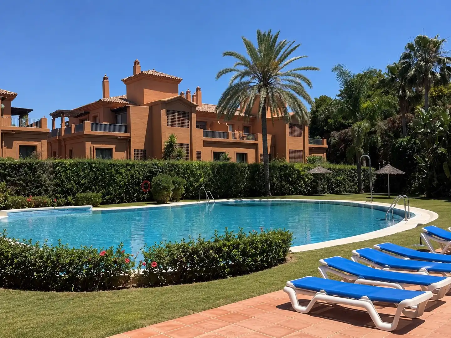 Garden of Ground floor for rent in Estepona  with Private garden, Terrace and Swimming Pool
