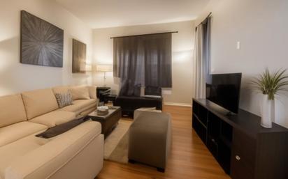 Living room of Attic for sale in  Barcelona Capital  with Air Conditioner, Heating and Furnished