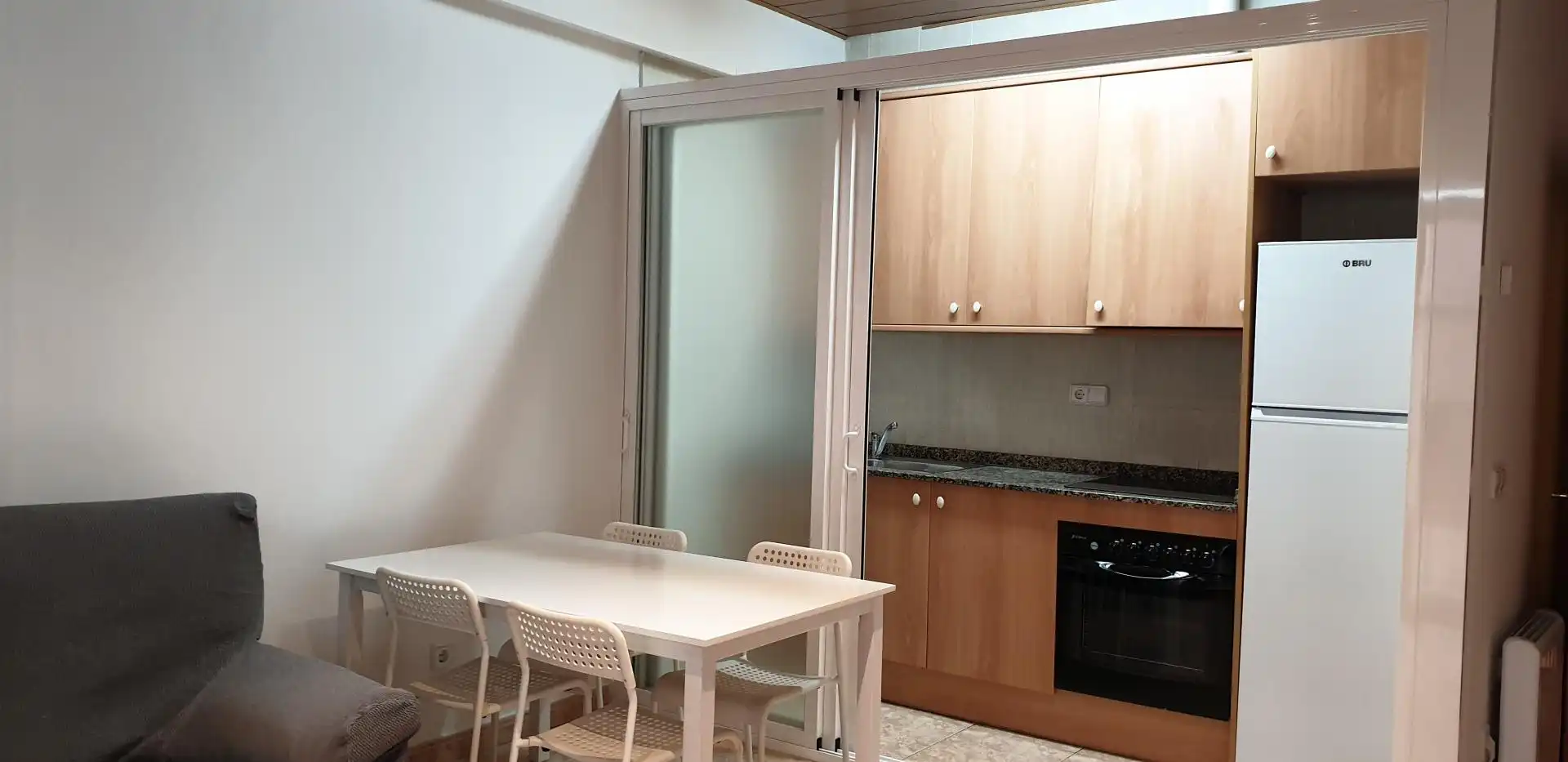 Küche von Wohnung zum Verkauf in La Seu d'Urgell mit Heizung, Ofen und Balkon