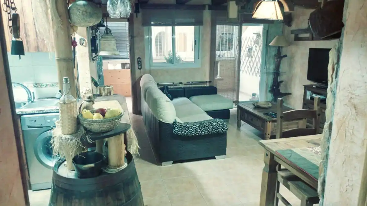 Living room of Apartments for sale in Dolores  with Heating, Swimming Pool and Furnished