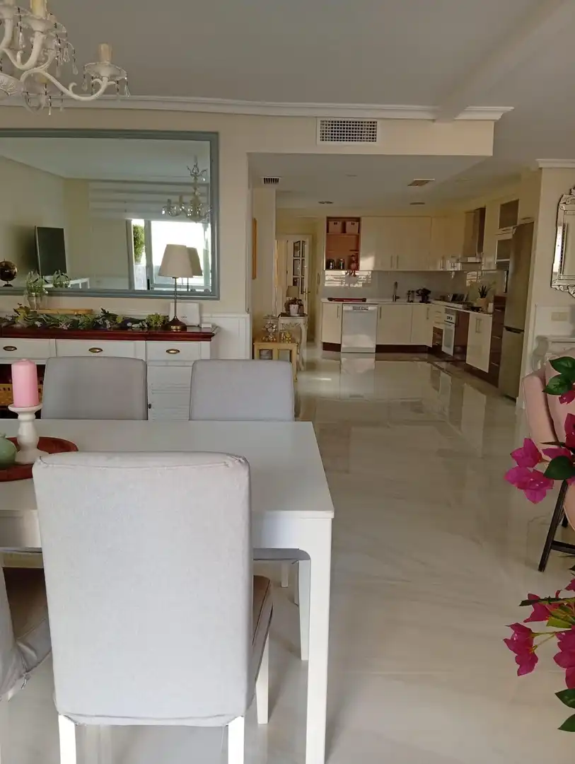 Dining room of Flat for sale in Almería  with Air Conditioner and Terrace