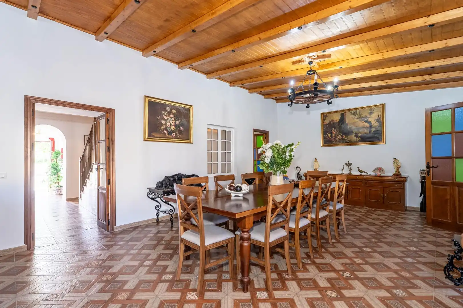 Comedor de Casa o chalet en venta en El Garrobo con Aire acondicionado, Calefacción y Jardín privado