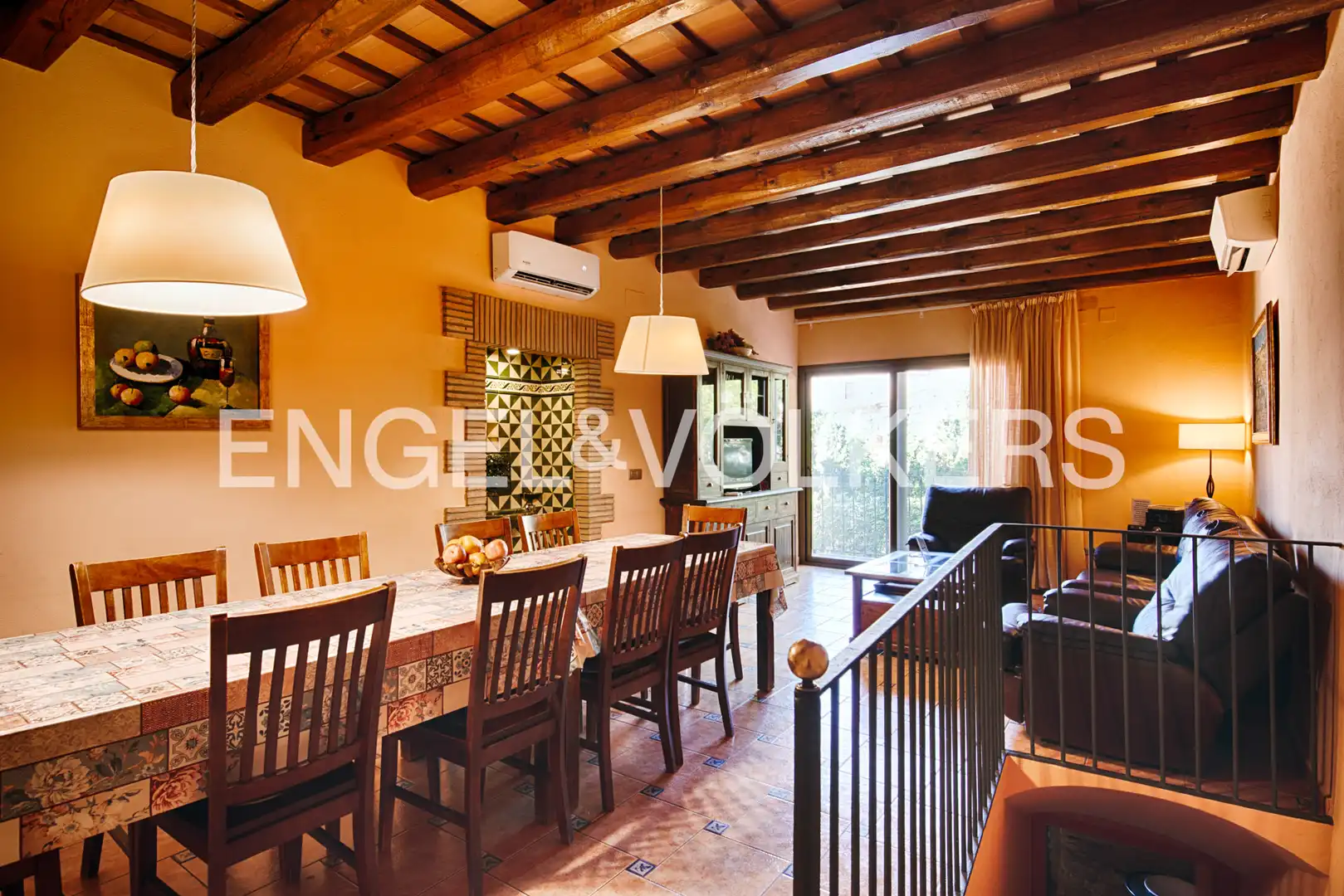 Comedor de Casa o chalet en venta en Espolla con Aire acondicionado, Jardín privado y Terraza