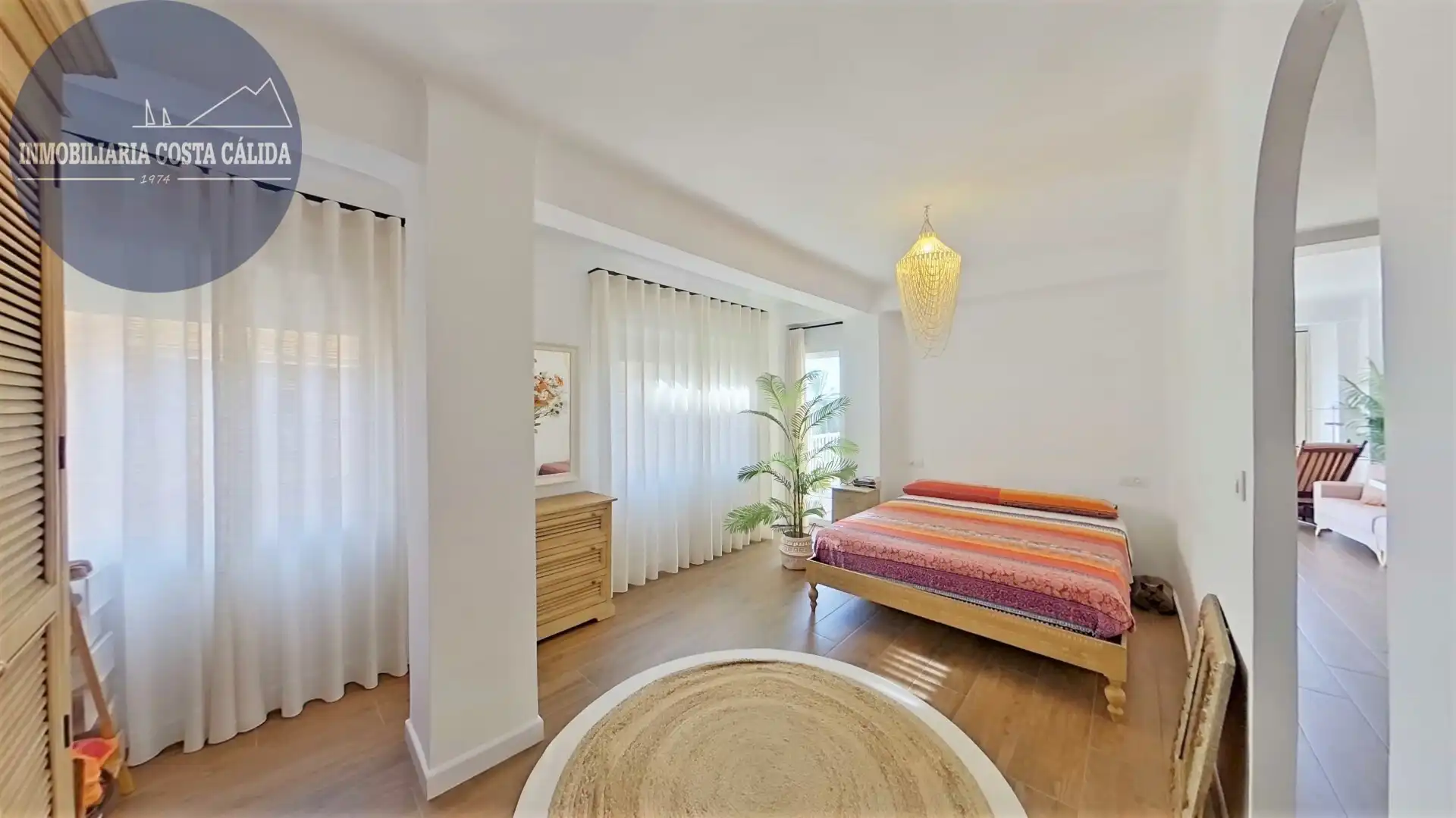 Bedroom of Apartments for sale in Águilas  with Air Conditioner, Heating and Furnished