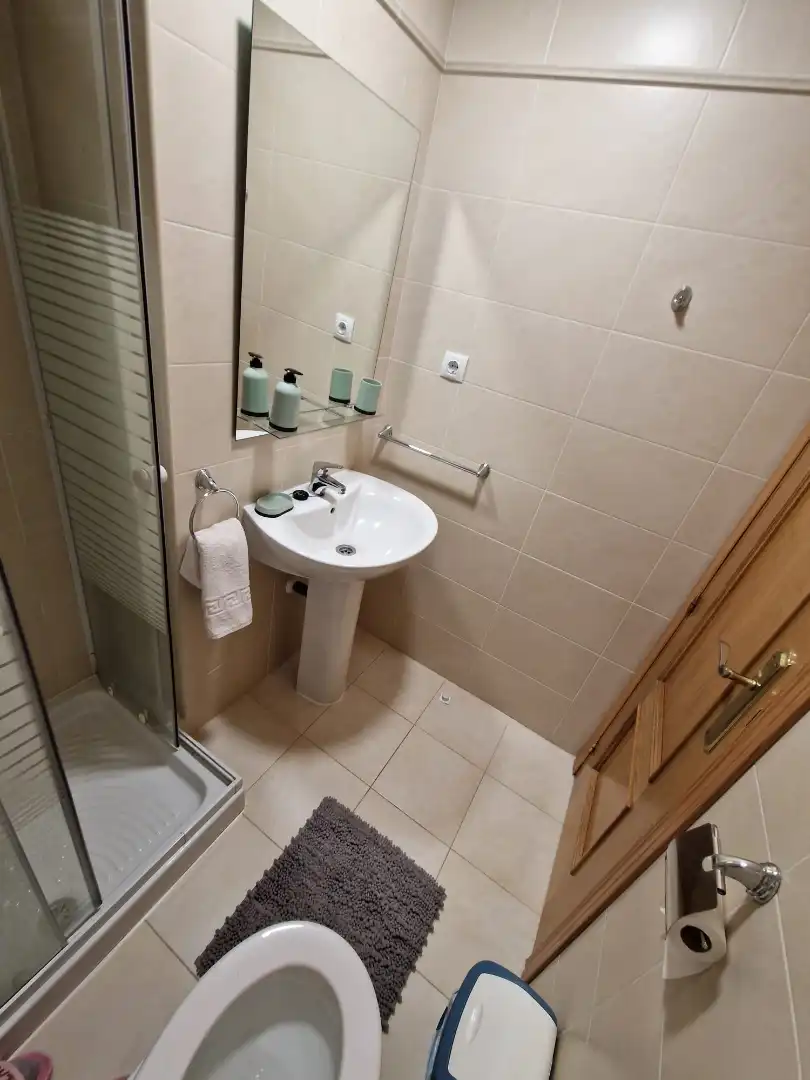 Baño de Apartamento en venta en Calpe / Calp con Aire acondicionado, Terraza y Trastero