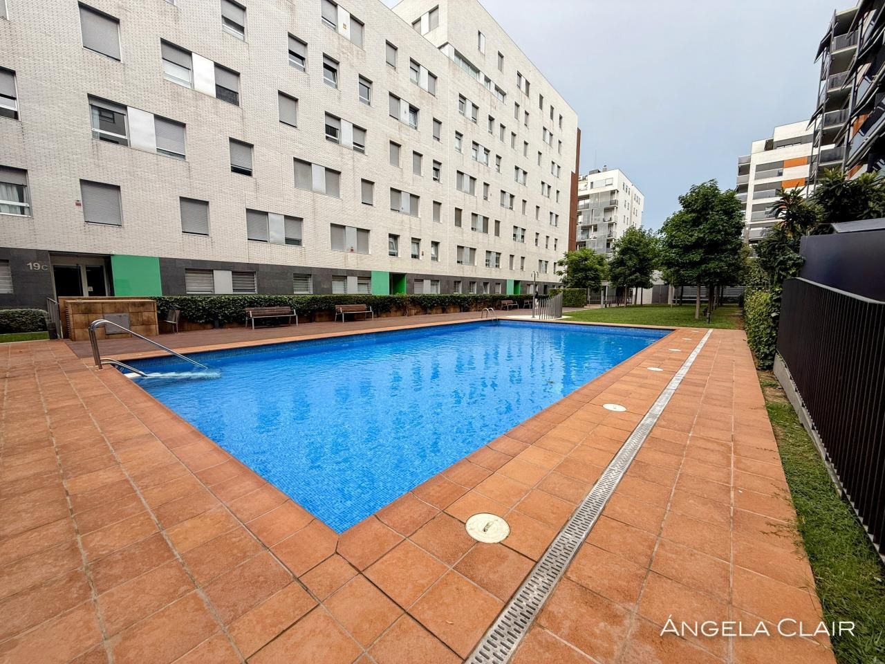Swimming pool of Attic for sale in Sant Feliu de Llobregat  with Heating, Parquet flooring and Terrace