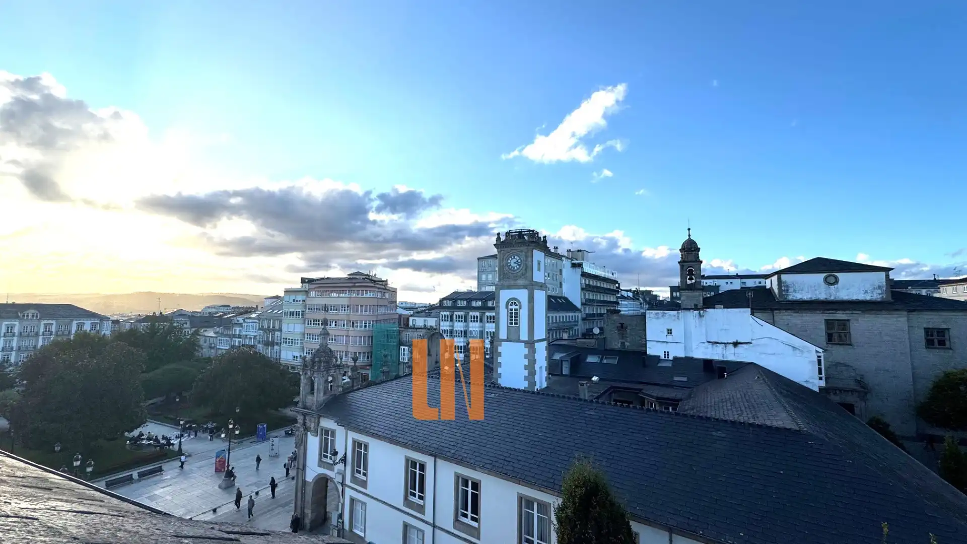 Exterior view of Flat for sale in Lugo  with Heating, Oven and Washing machine
