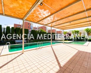 Swimming pool of Single-family semi-detached for sale in Paterna  with Air Conditioner, Heating and Private garden