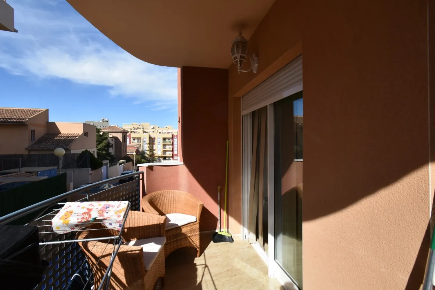 Terrassa de Apartament de lloguer en Mazarrón amb Aire condicionat, Calefacció i Terrassa