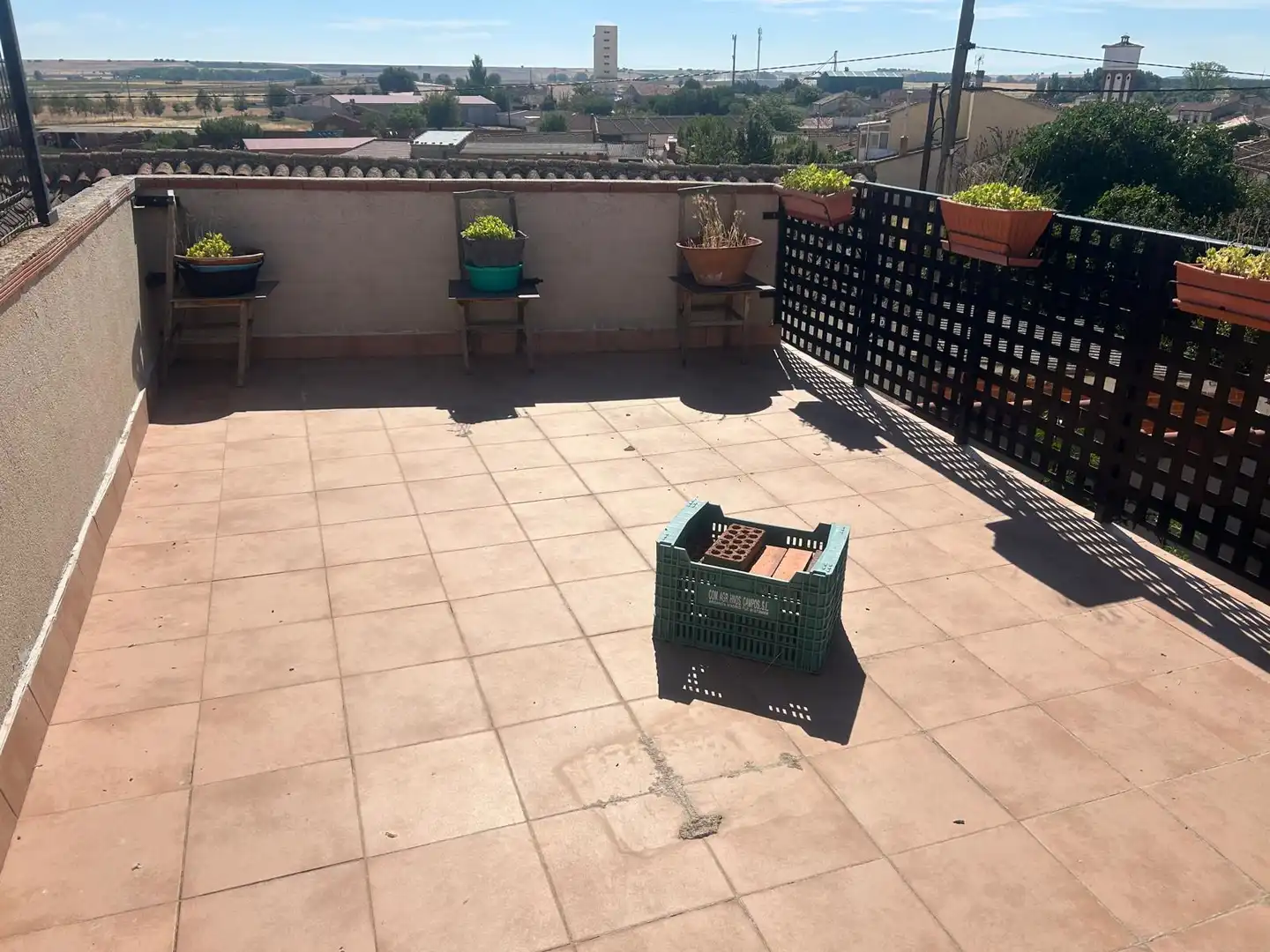 Terraza de Casa o chalet en venta en San Cristóbal de la Vega con Amueblado