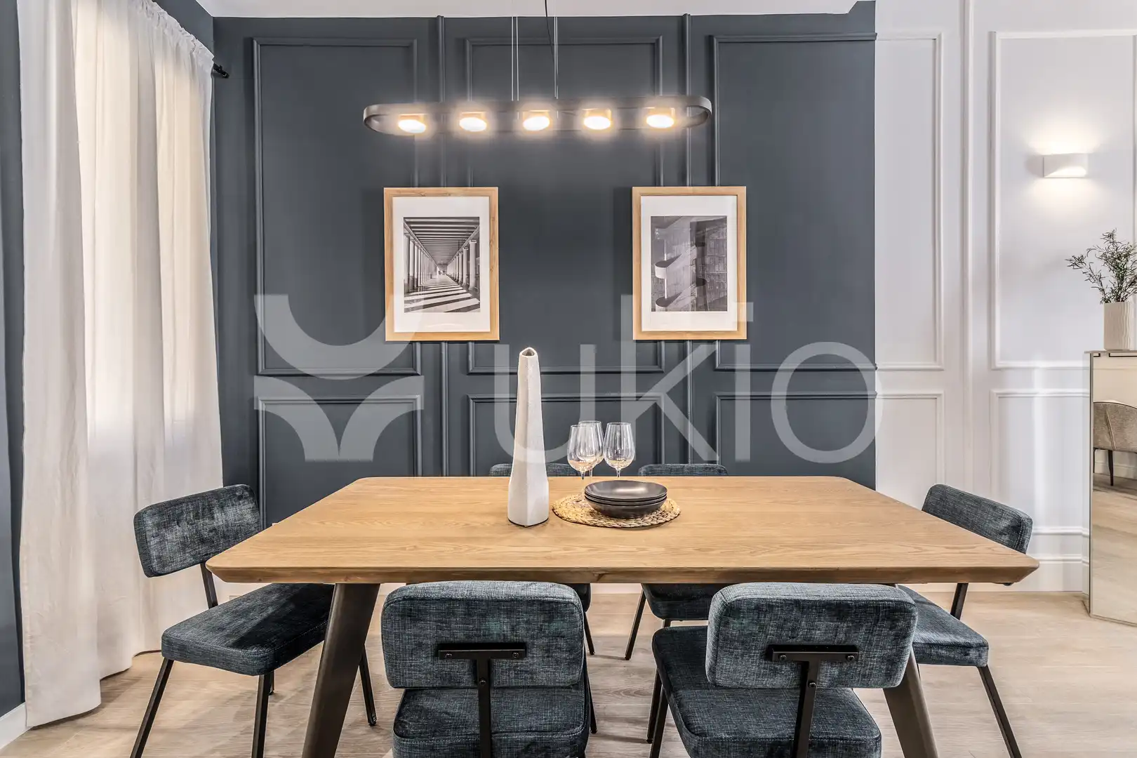 Comedor de Apartamento de alquiler en Madrid con Amueblado, Horno y Lavadora
